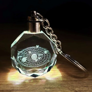 Karışık Modellerde Kristal Işıklı Anahtarlık 