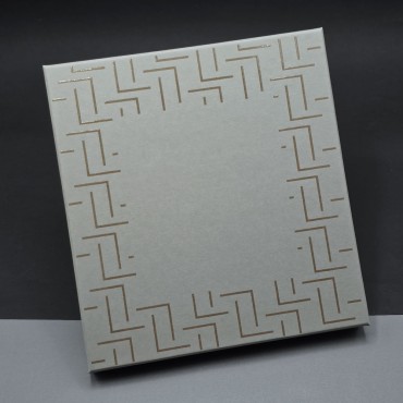 Gri Renk Defter Ve Metal Roller Kalem Seti