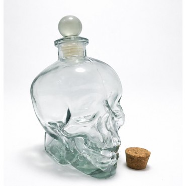 Cam Kurukafa İçecek Şişesi 16 Cm