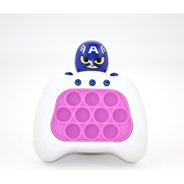Işıklı Müzikli Pop-It Captain America Tasarımlı