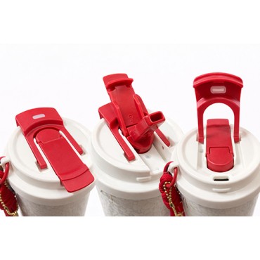 Lüks Tasarım Charm Detaylı Çift Katmanlı Vakumlu Termos Bardak 