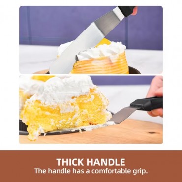 Paslanmaz Çelik L Tipi Pastacı Spatulası 