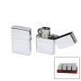 Klasik Zippo Çakmak - Gümüş Renkli - Rüzgara Dayanıklı