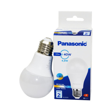 LED Ampul - Beyaz Renk - E27 Duy 