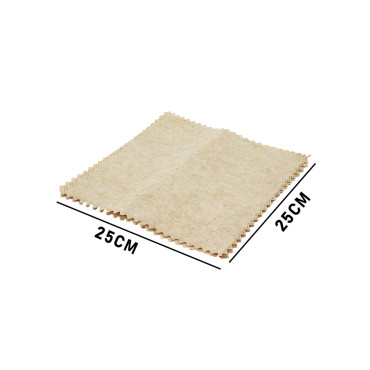 Saf Doğal Temizlik Bezi Seti - 3'lü Paket - Lif Kabak Özlü - 25x25 cm 