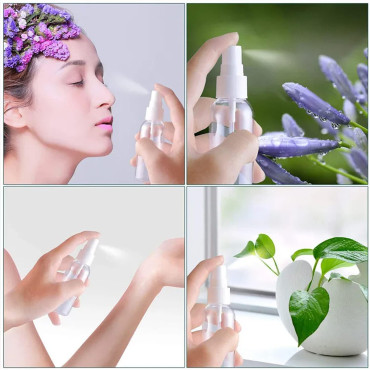 Boş Sprey Şişesi - Plastik - 50 ml - Şeffaf 