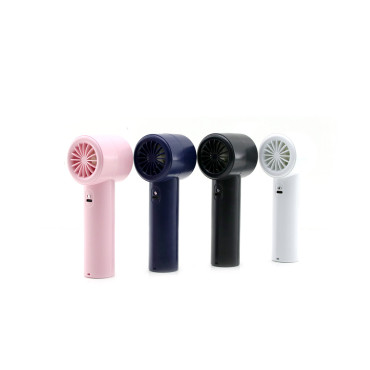 Mini El Fanı - Ayarlanabilir Hız - Dijital Gösterge - 5W - Karışık Renk 