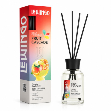 Fruit Cascade Bambu Çubuklu Oda Kokusu - 110 ml - Cam Şişe 
