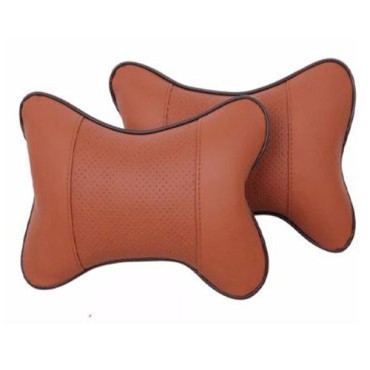 Deri Araç Boyun Yastığı 2 Adet