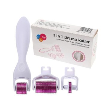 Derma Roller 3 Başlıklı 