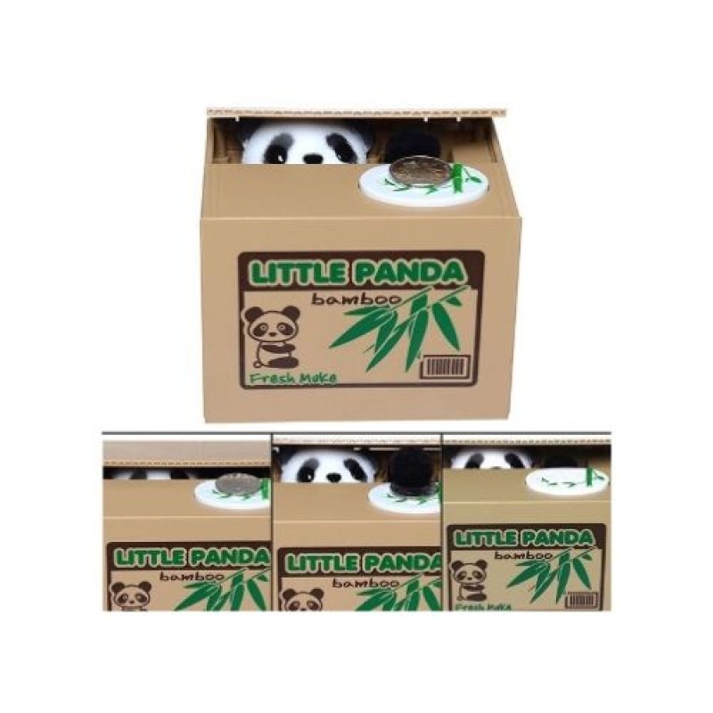 Para Çalan Hırsız Panda Kumbara