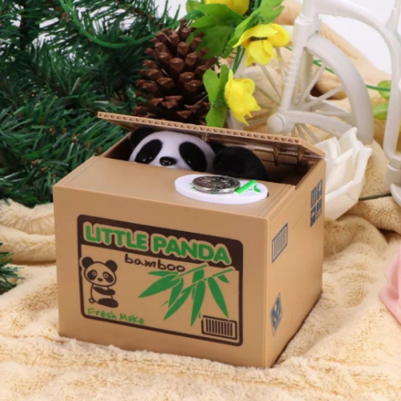 Para Çalan Hırsız Panda Kumbara