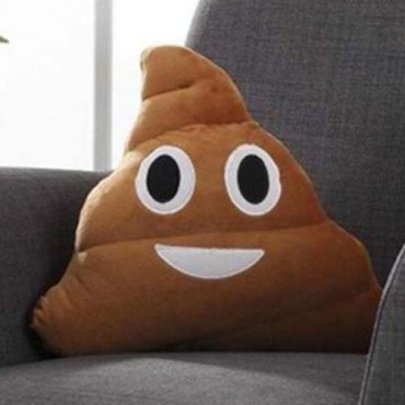 Poo Emoji Yastık