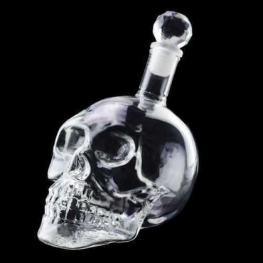 Crystal Head Kuru Kafa Cam Şişe