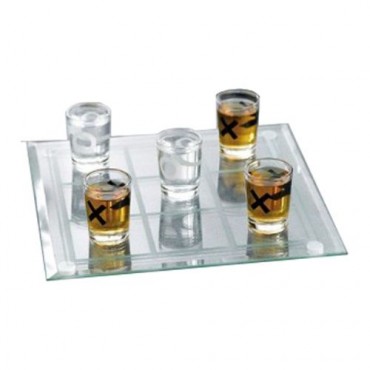 Shot Bardak Tic Tac Toe Oyunu