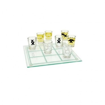 Shot Bardak Tic Tac Toe Oyunu