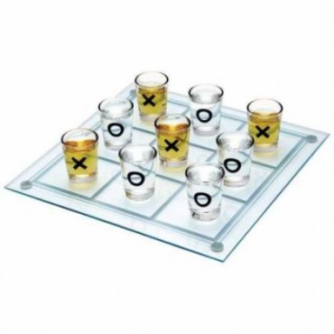 Shot Bardak Tic Tac Toe Oyunu