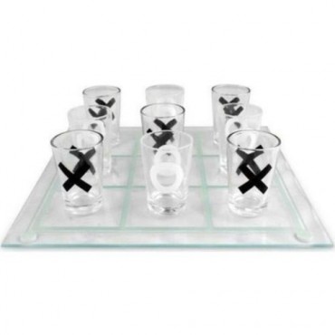 Shot Bardak Tic Tac Toe Oyunu