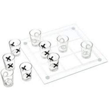 Shot Bardak Tic Tac Toe Oyunu