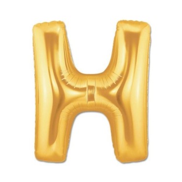 Altın Sarısı Folyo Harf Balon 1 Metre