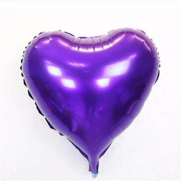 Mor Kalp Folyo Balon 45 Cm.