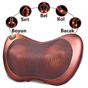  Arabada Evde Kullanılabilen Çok Amaçlı Masaj Yastığı