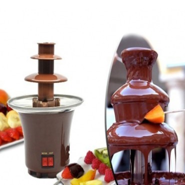  Çikolata Şelalesi Makinesi (Evinizde Çikolata Şelalesi!)