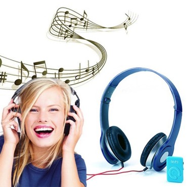  Headphone Katlanabilir HD Kulaklık ve MP3 Çalar