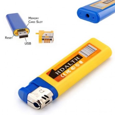  Çakmak Görünümlü Mini DV Kamera