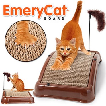  EmeryCat Kedi Tırmalama Platformu Kedi ve Oyuncak