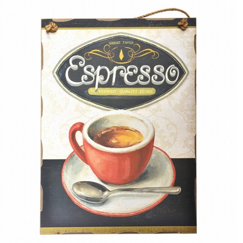  Espresso Ahşap Pano 30*40 