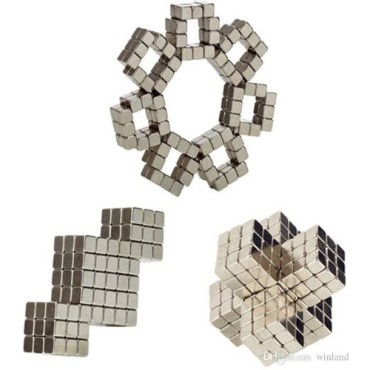 216 Adet 5x5x5 mm Sihirli Manyetik Küpler Neodyum Mıknatıs