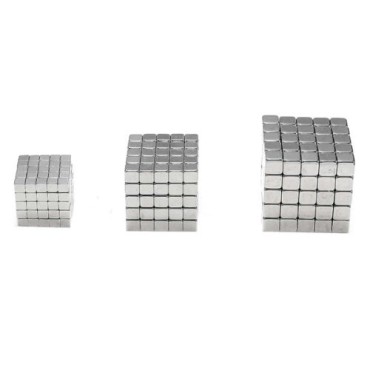 216 Adet 5x5x5 mm Sihirli Manyetik Küpler Neodyum Mıknatıs