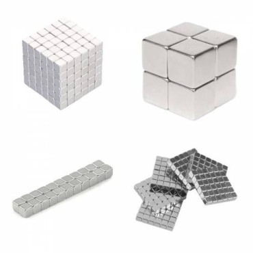 216 Adet 5x5x5 mm Sihirli Manyetik Küpler Neodyum Mıknatıs
