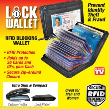 RFID Korumalı Güvenli Cüzdan