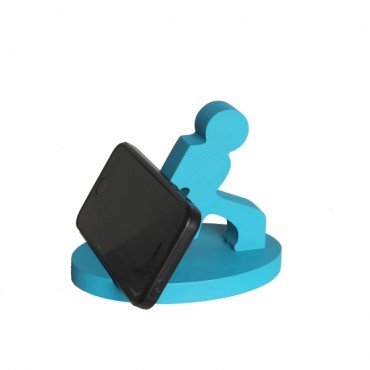 Ahşap Telefon Tutucu Taşıyıcı Adam
