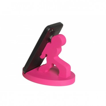 Ahşap Telefon Tutucu Taşıyıcı Adam