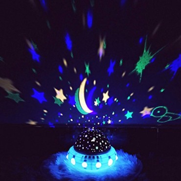 UFO Müzikli Gece Lambası