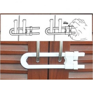 Raylı Çocuk Dolap Koruma Kilidi