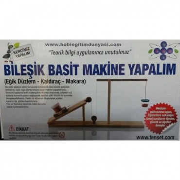 Bilesik Basit Makine Yapalım Deney Seti