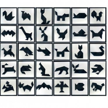 7 Parça Tangram Orta Boy