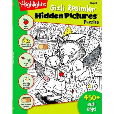 Gizli Resimler Bulmaca Kitabı