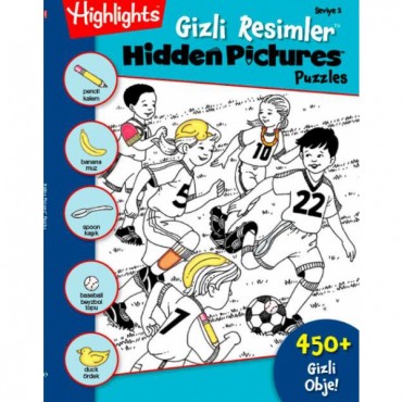 Gizli Resimler Bulmaca Kitabı