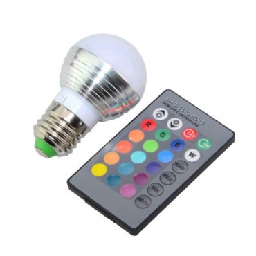 RGB Led Lamba Ampul 