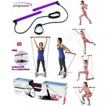 Pilates Aleti ve DVD - Gymstick