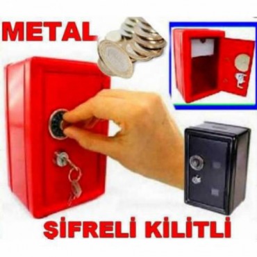Kasa Şeklinde Metal Kilitli Kumbara