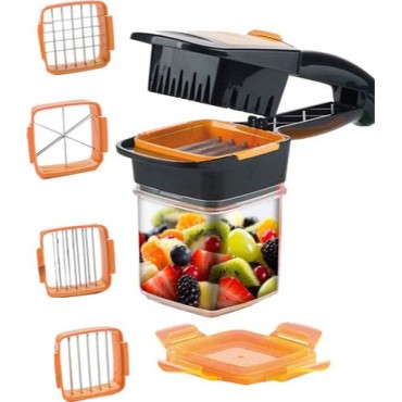 Nicer Dicer Quick 5 İn 1 Pratik Hazneli Sebze Meyve Doğrayıcı