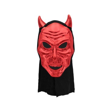 Pelerinli Şeytan Maskesi 3 Renk 3 Adet