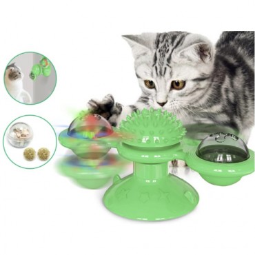 Vantuzlu Dönen Kedi Oyuncağı