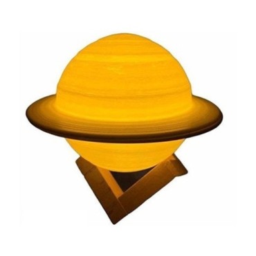 Renk Değiştiren Satürn Gece Lambası